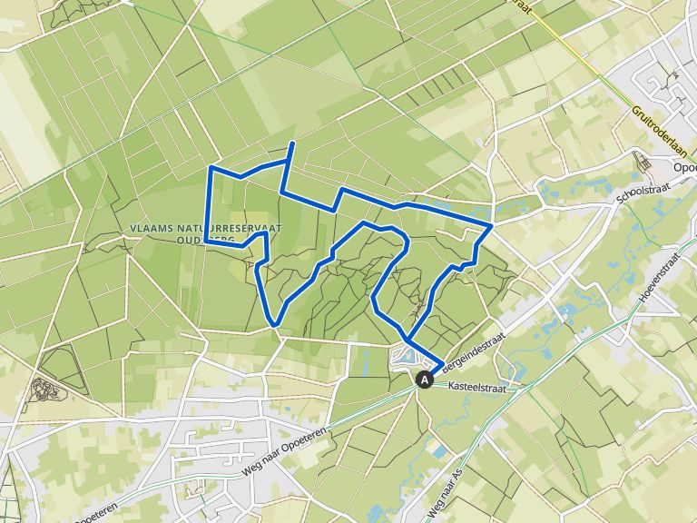 Oudsberg Oudsberg Duinengordel Rondje vanuit Opglabbeek wandeling